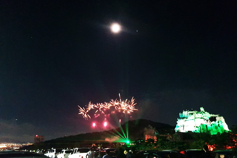 가야테마파크 불꽃축제