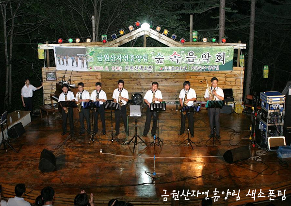 2008년숲속음악회(금원산자연휴양림 색소폰팀) 의 파일 이미지