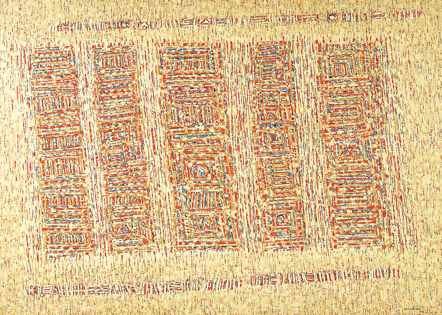 이성자,밭고랑의메아리,1962,캔버스에유채,114x160cm.png