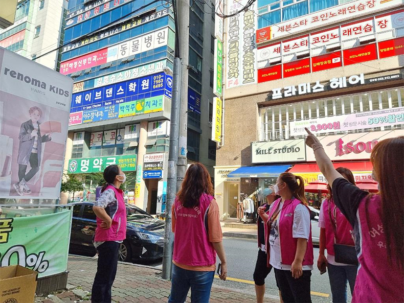 김해시 여성친화도시 안전지킴이단 활동 활발히 이어져