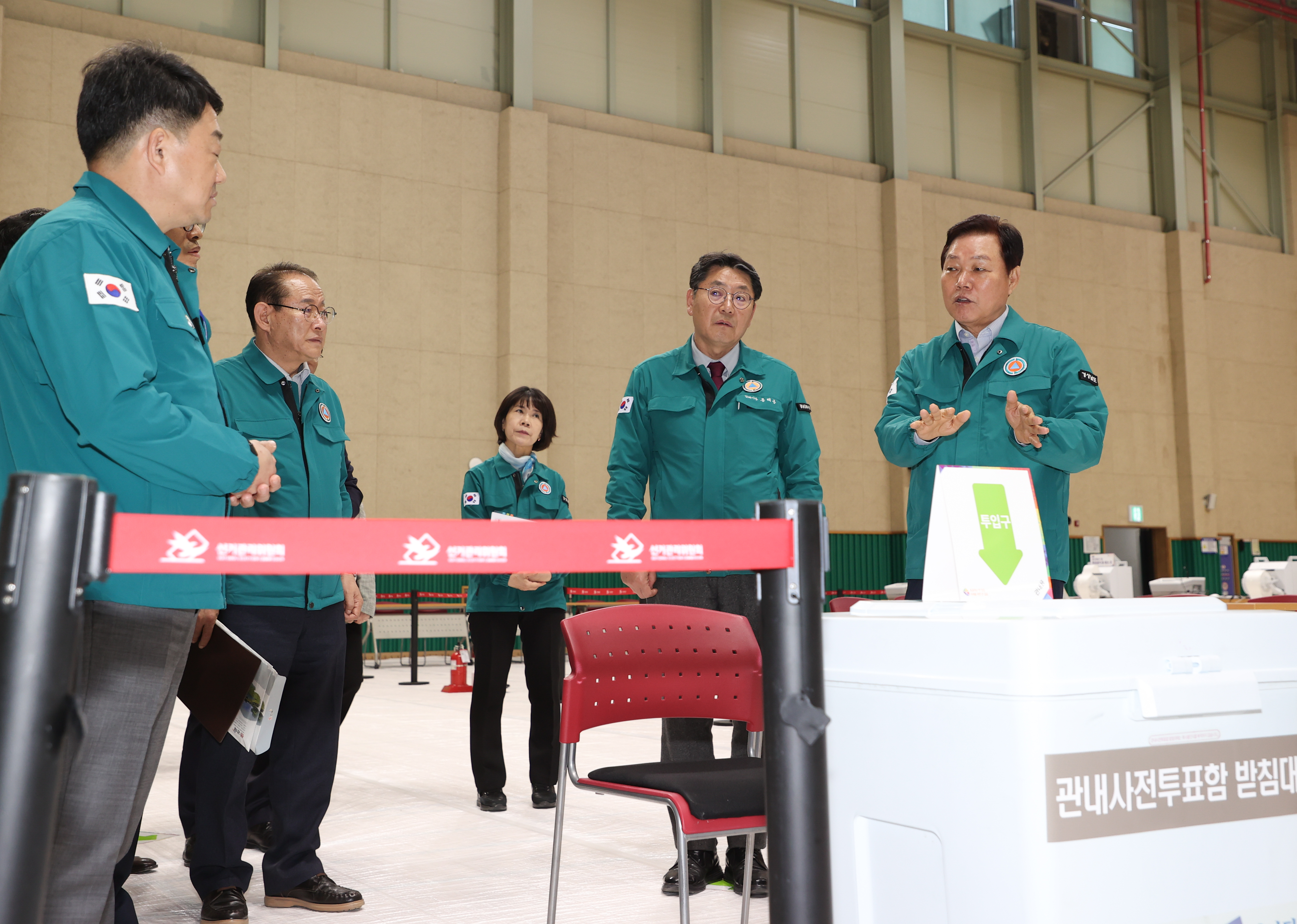 제22대 국회의원선거 사전투표소 현장 점검의 파일 이미지