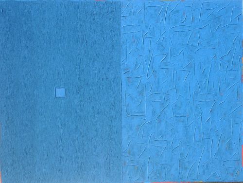 박장길,밤과꿈,2008,캔버스에아크릴릭,톱밥,197x259cm.jpg